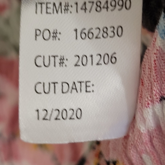 ❤️TORRID Floral Crinkle Gauze 3/4 sleeve high low tunic top - Picture 9 of 11